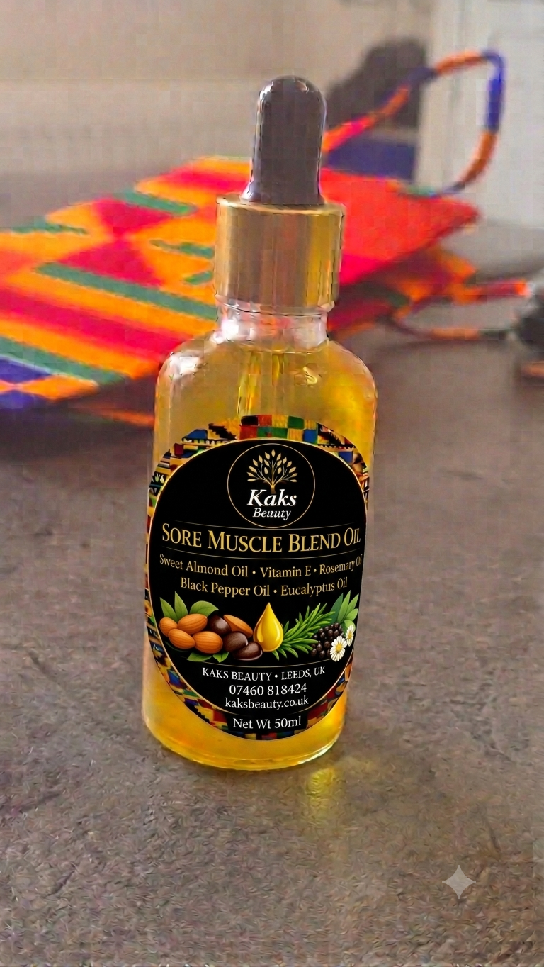 Sore muscle massage oil (50ml) - Image 2