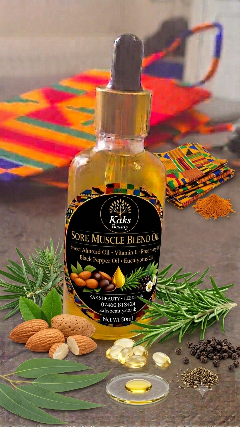 Sore muscle massage oil (50ml)