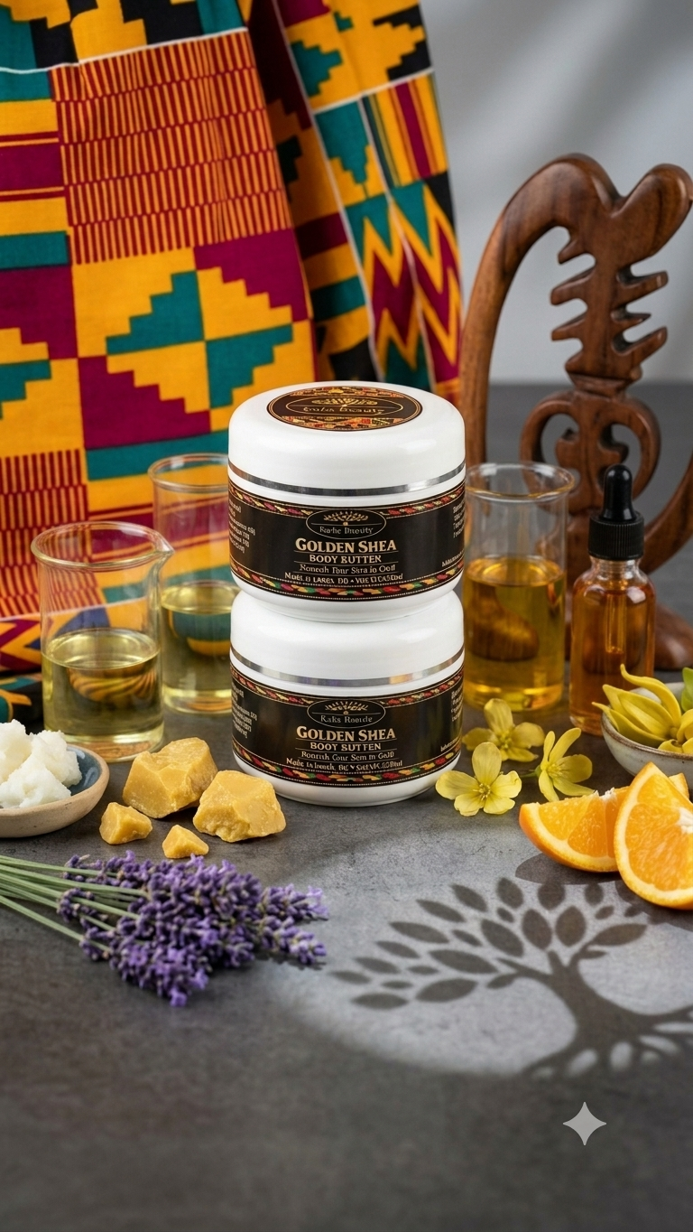 Golden Shea body butter (250ml) - Image 3
